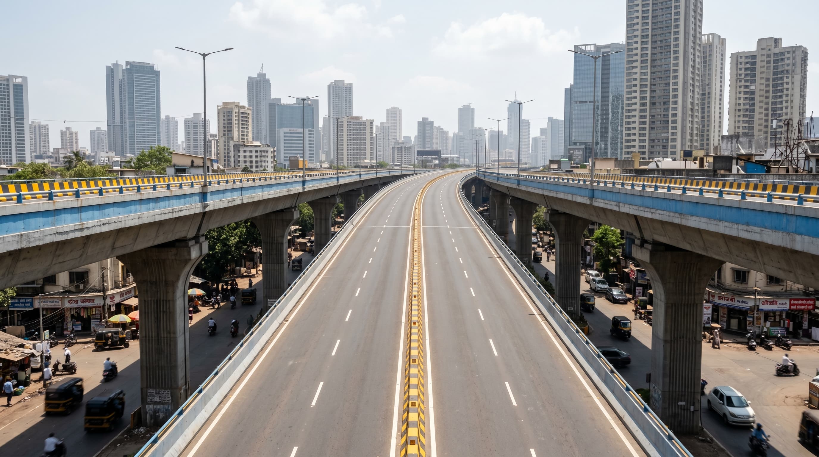 NHAI — Construction of 6-Lane Elevated Corridor — site view 1