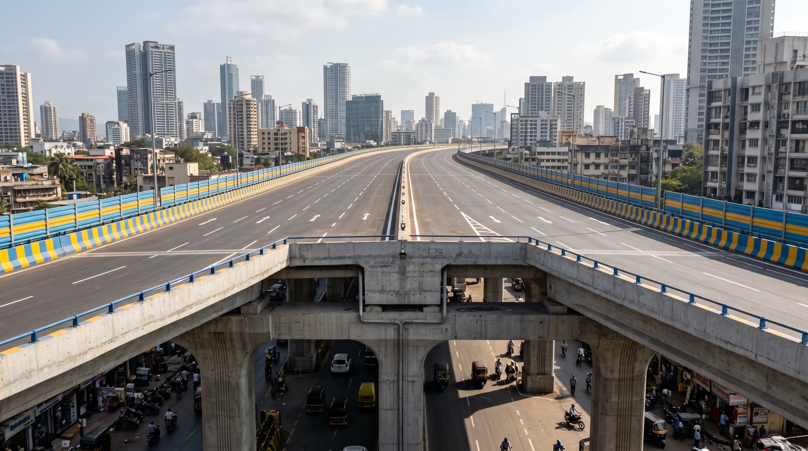 NHAI — Construction of 6-Lane Elevated Corridor — site view 2