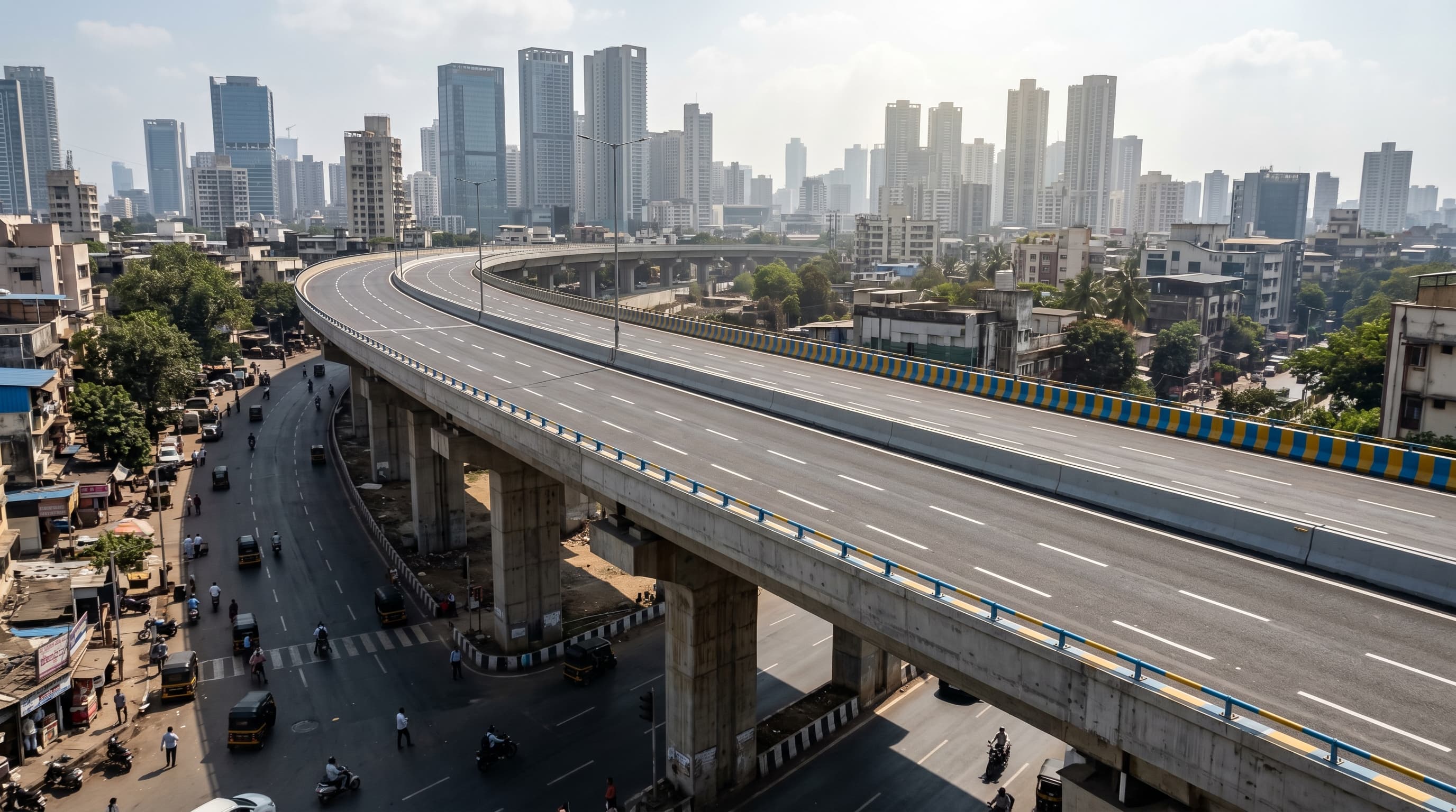 NHAI — Construction of 6-Lane Elevated Corridor — site view 3