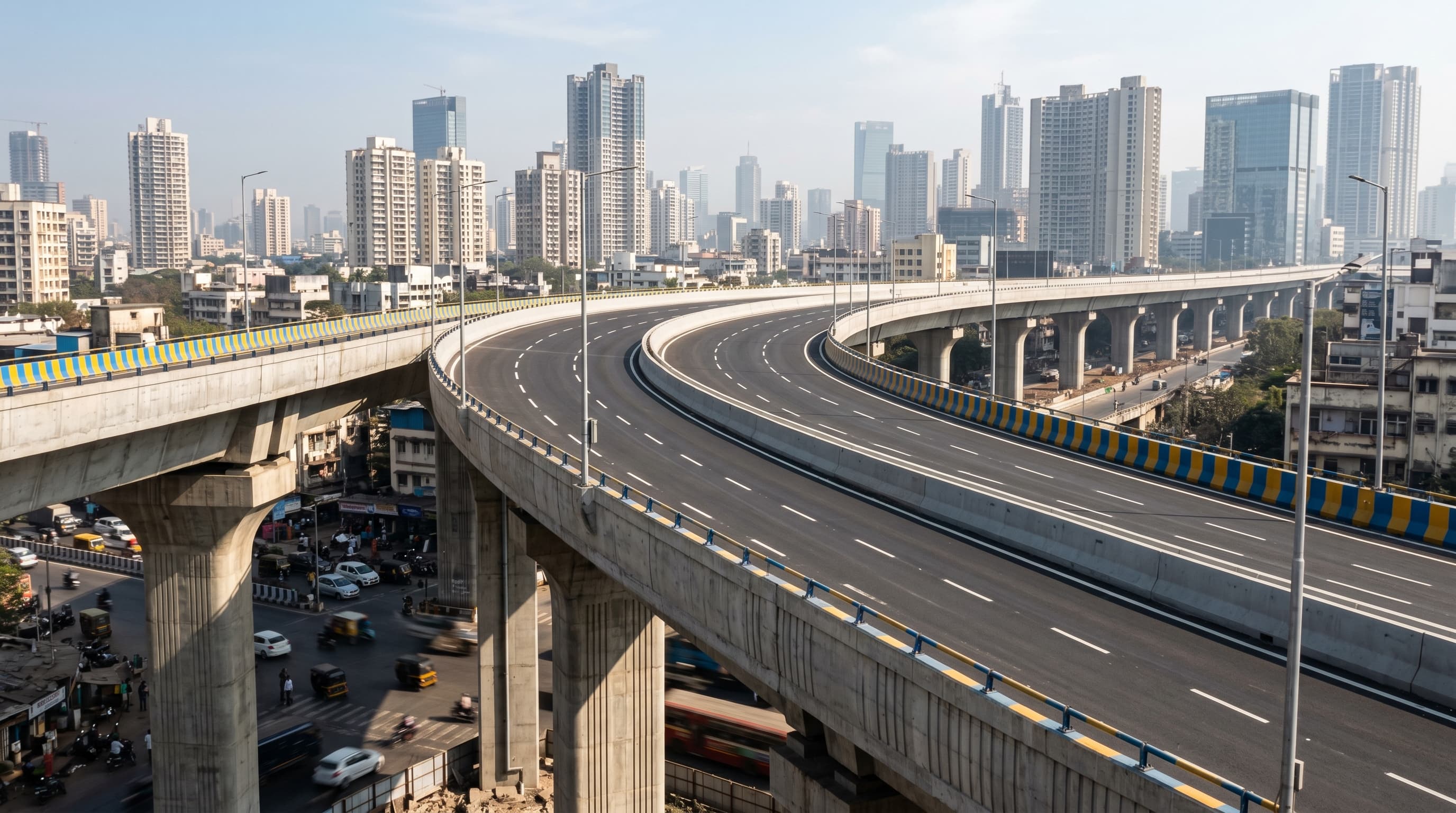 NHAI — Construction of 6-Lane Elevated Corridor — site view 4