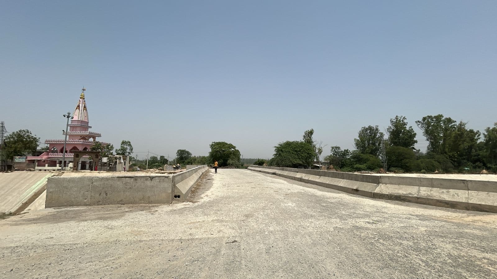 Haryana Irrigation & Water Resources Department — Remodeling of Augmentation Canal — site view 1