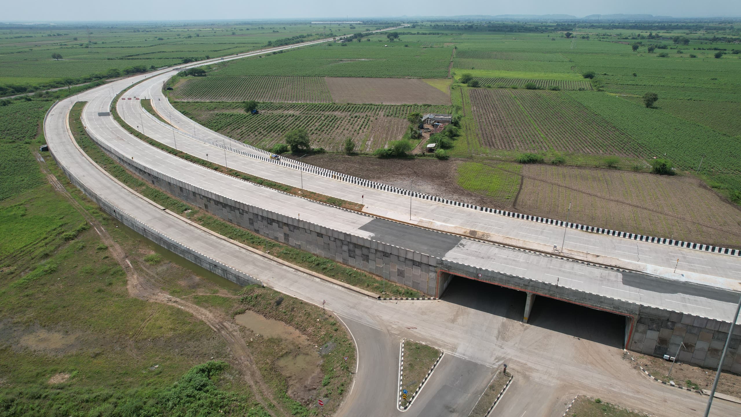 National Highways Authority of India — Construction of Four Laning of NH-8E, Mahuva–Kagavadar — site view 3