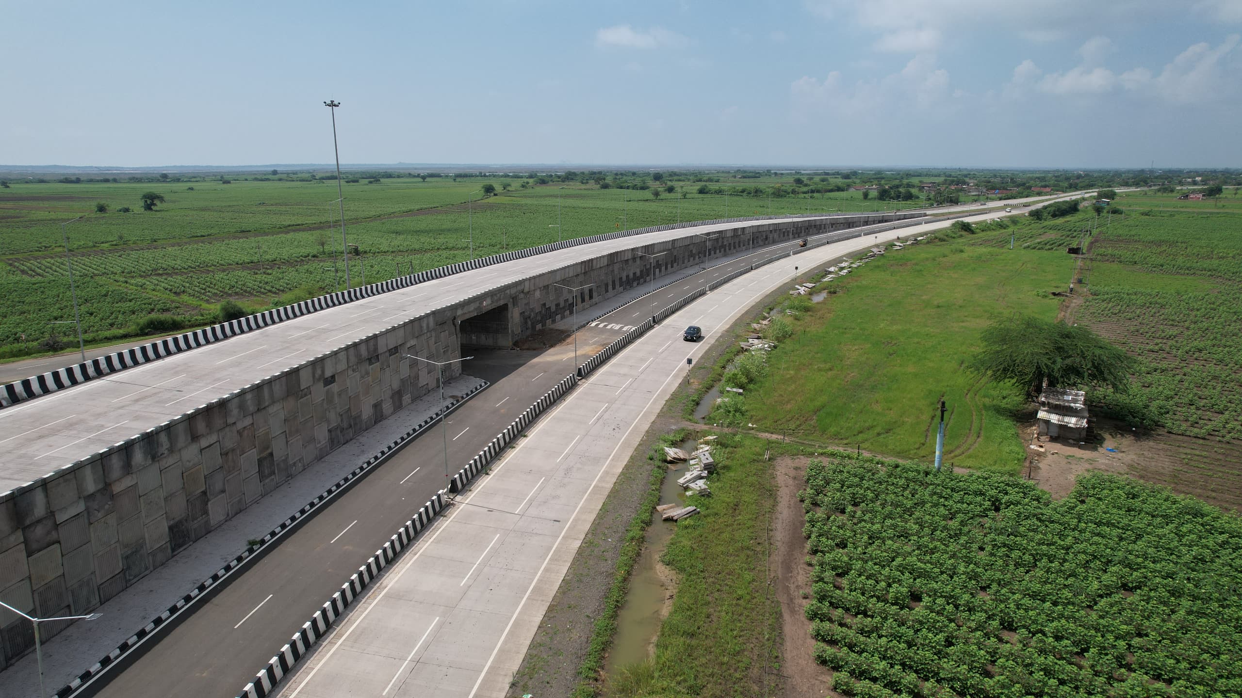 National Highways Authority of India — Construction of Four Laning of NH-8E, Mahuva–Kagavadar — site view 5