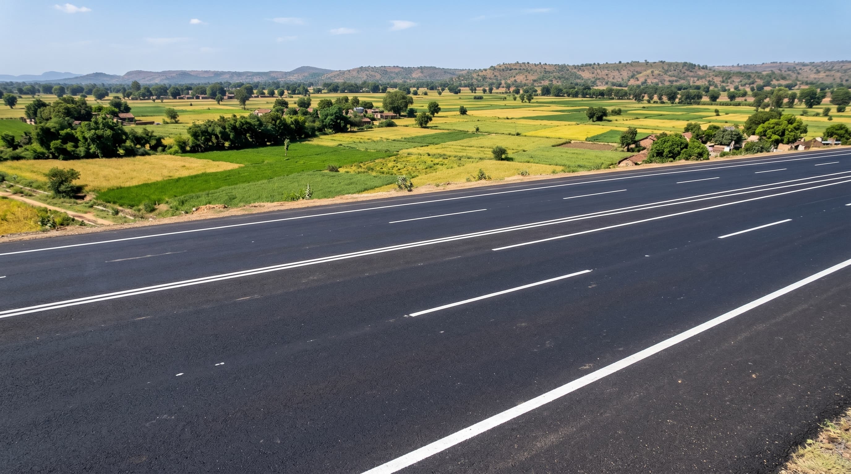 Madhya Pradesh Road Development Corporation — Widening & Reconstruction of District Road — site view 2