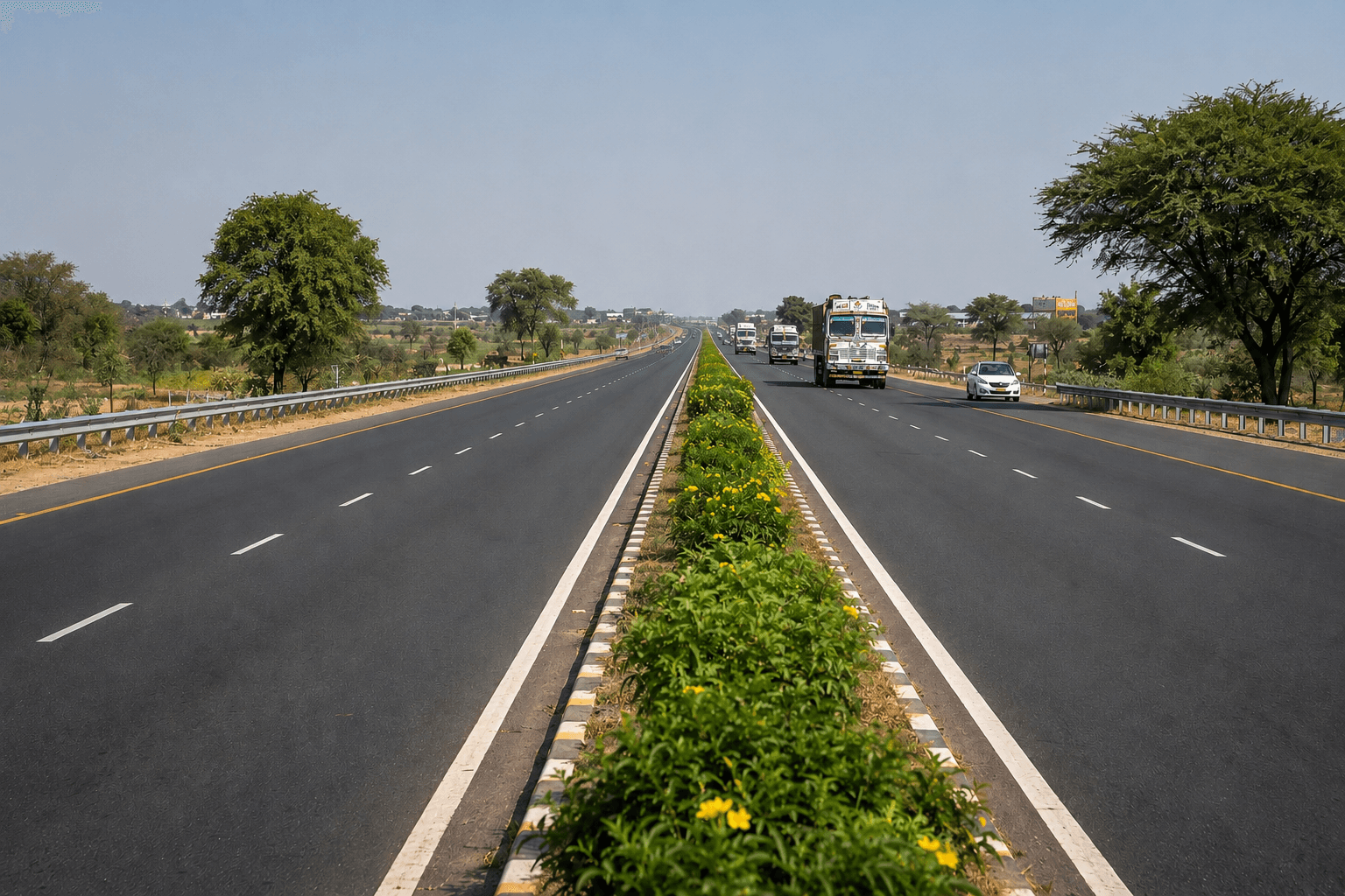 MoRTH — Construction of 4 Lane with Paved Shoulders